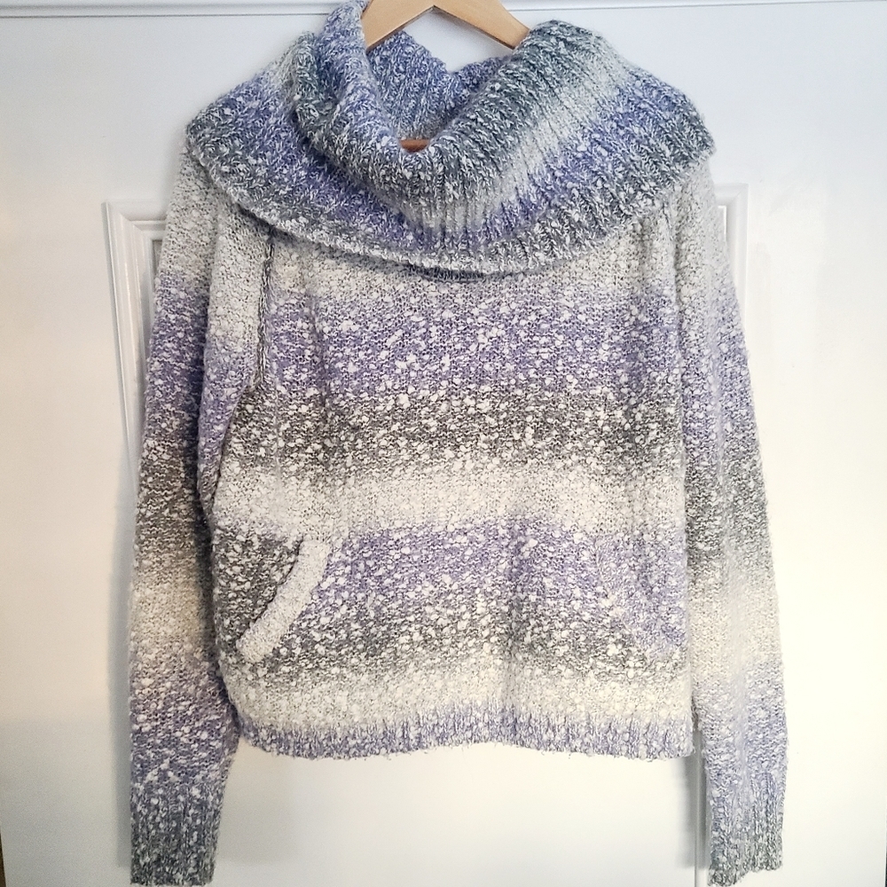 Yoon ombre‎ cowl sweater